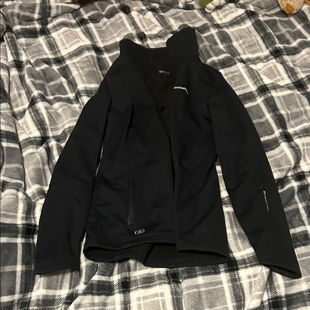 Women's Black Softshell Jacket - image 1